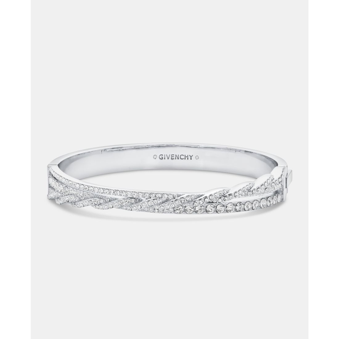 Givenchy Pave Twist Bangle Bracelet