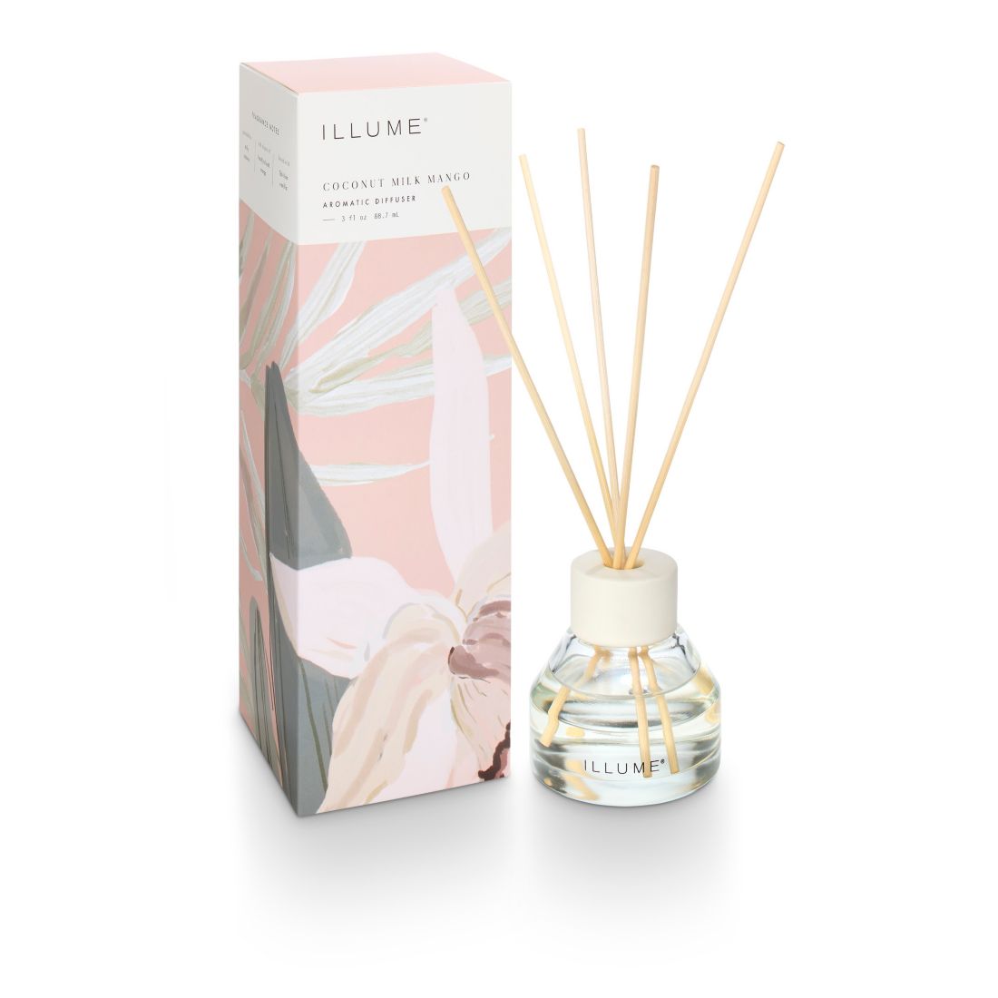 Illume Coconut Milk Mango Fragrance Diffuser, 3 oz.