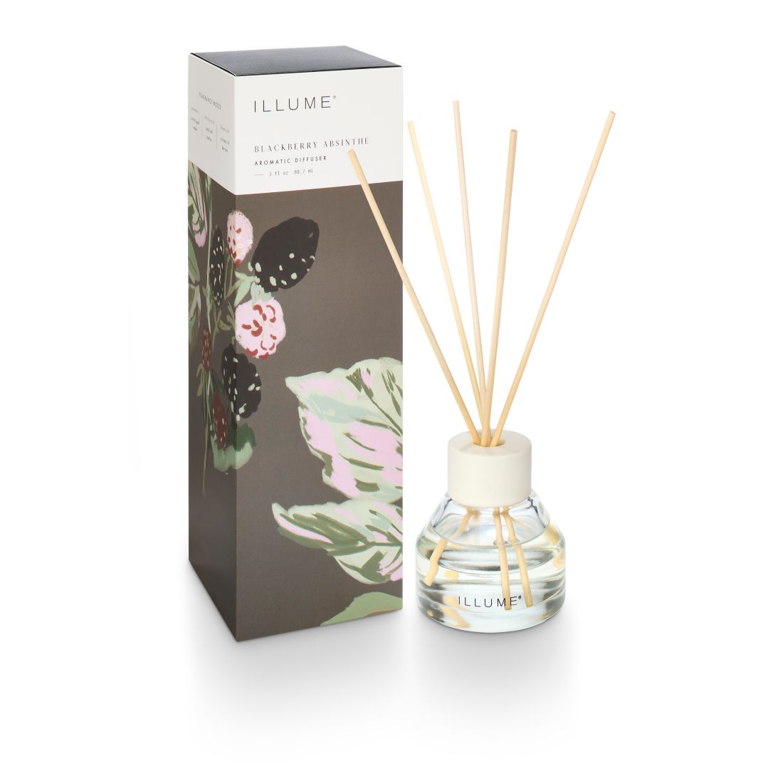Illume Blackberry Absinthe Fragrance Diffuser, 3 oz.