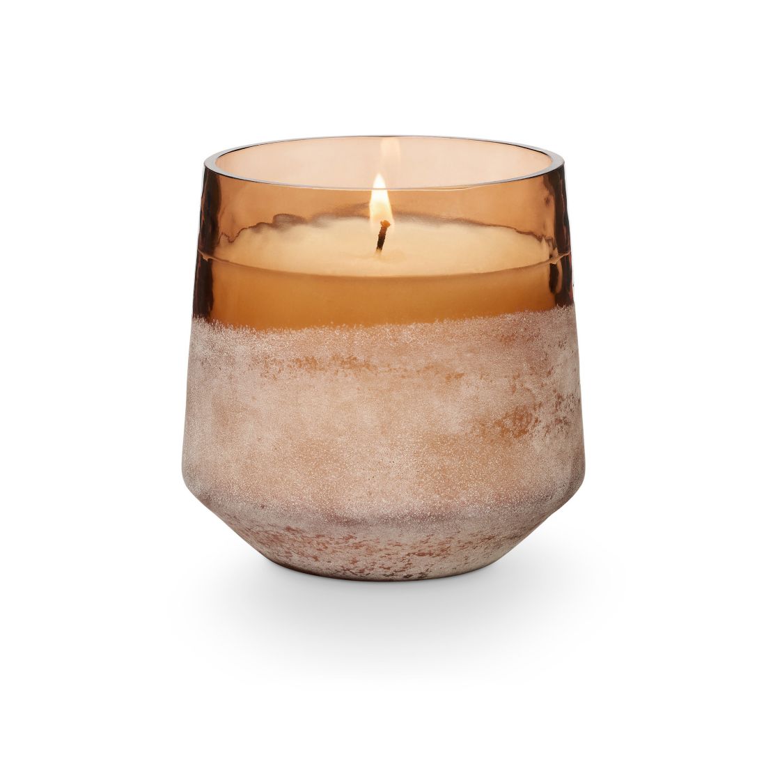 Illume Terra Tabac Baltic Glass Candle