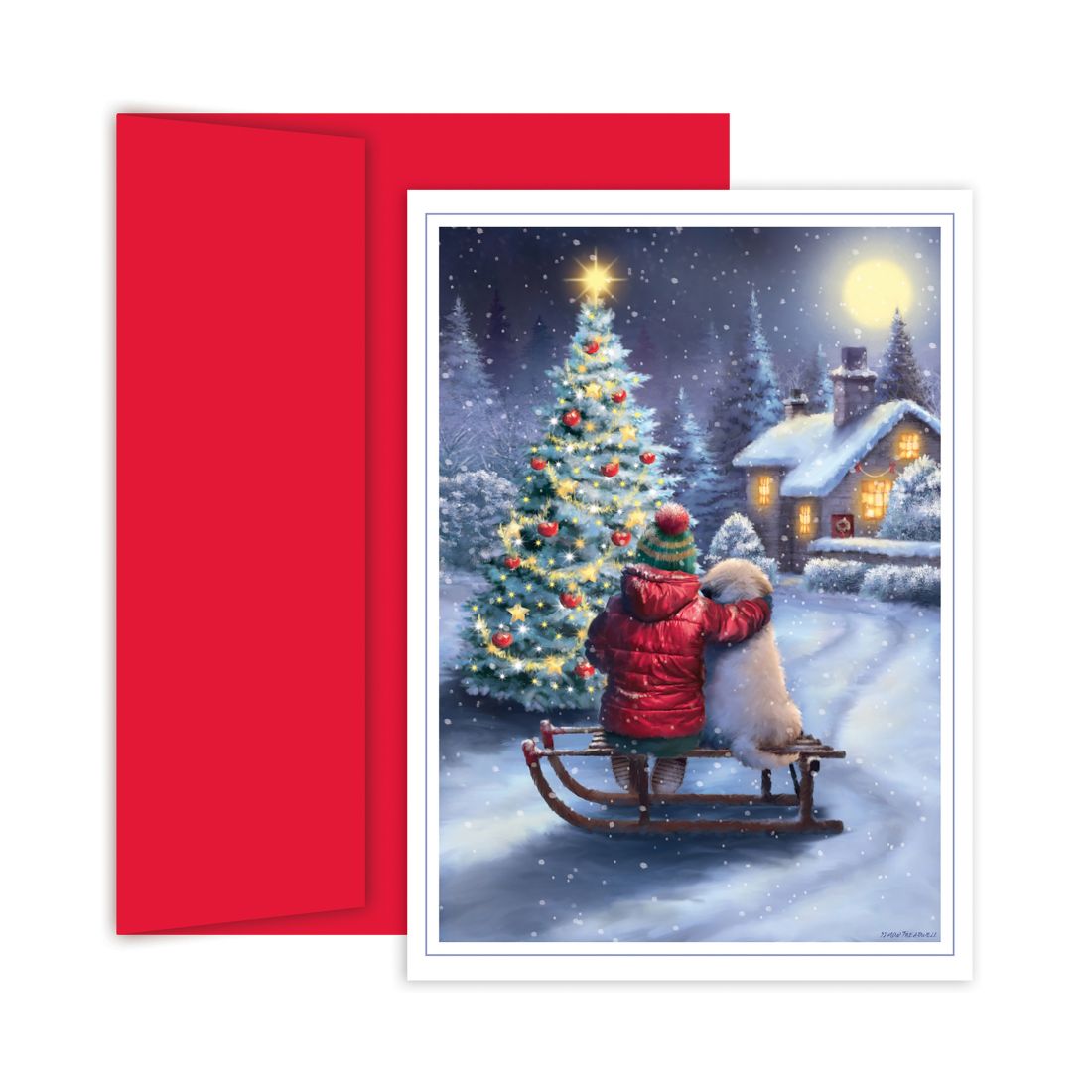 Masterpiece Studios Best Friends Holiday Boxed Cards