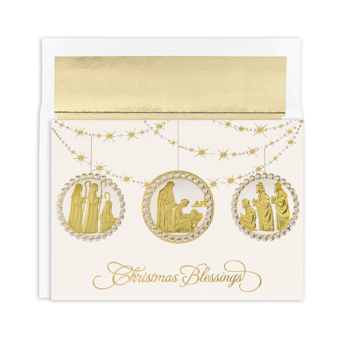Masterpiece Studios Nativity Ornaments Holiday Boxed Cards
