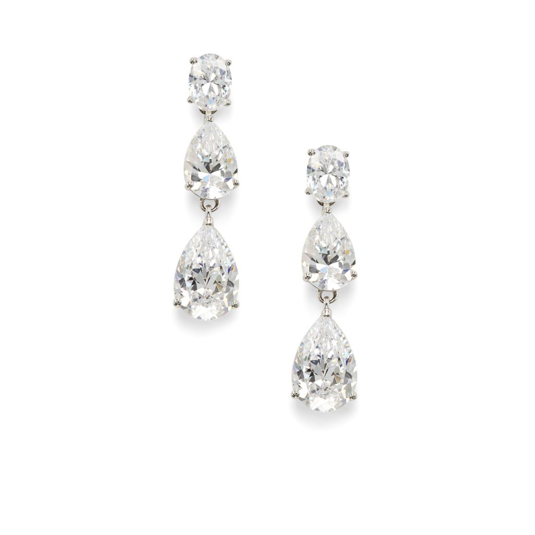Eliot Danori Drop Cubic Zirconia Earing, Created for Macy's