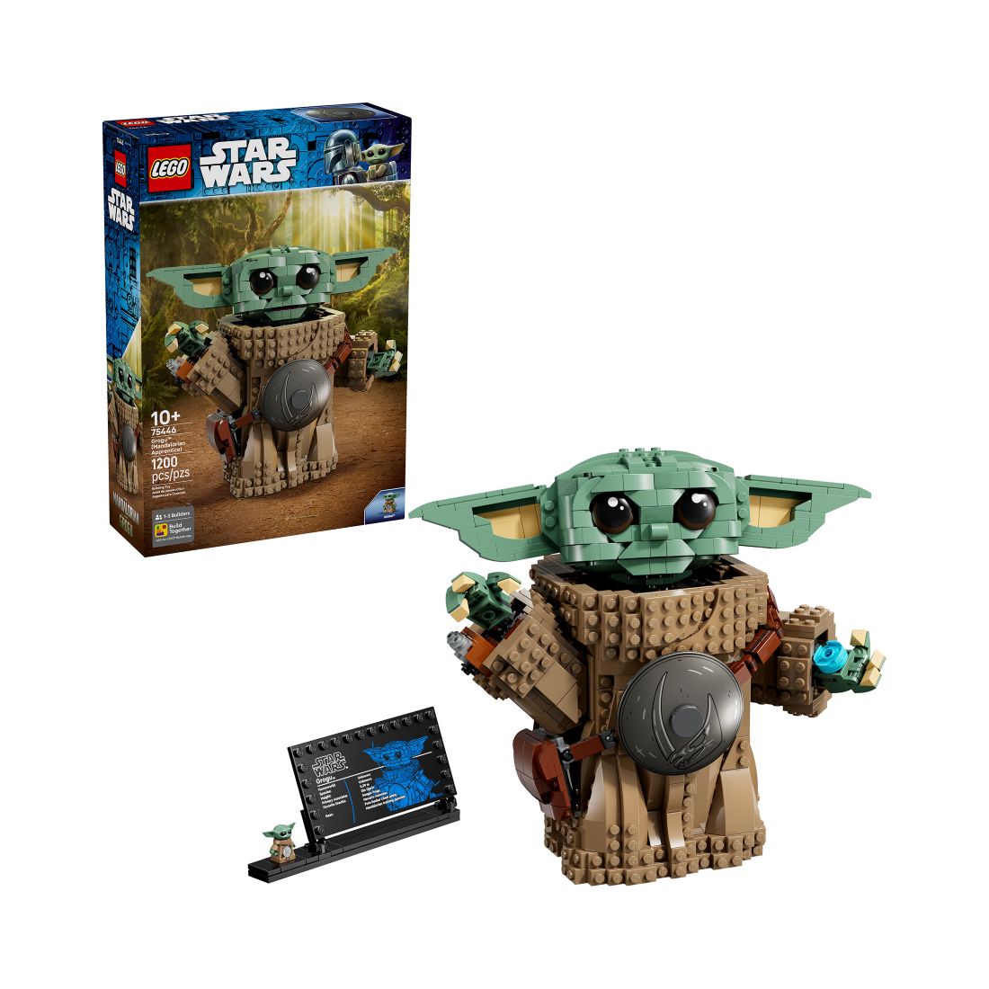 Lego Star Wars Grogu Mandalorian Apprentice 75446 Building Toy, 1200 Pieces