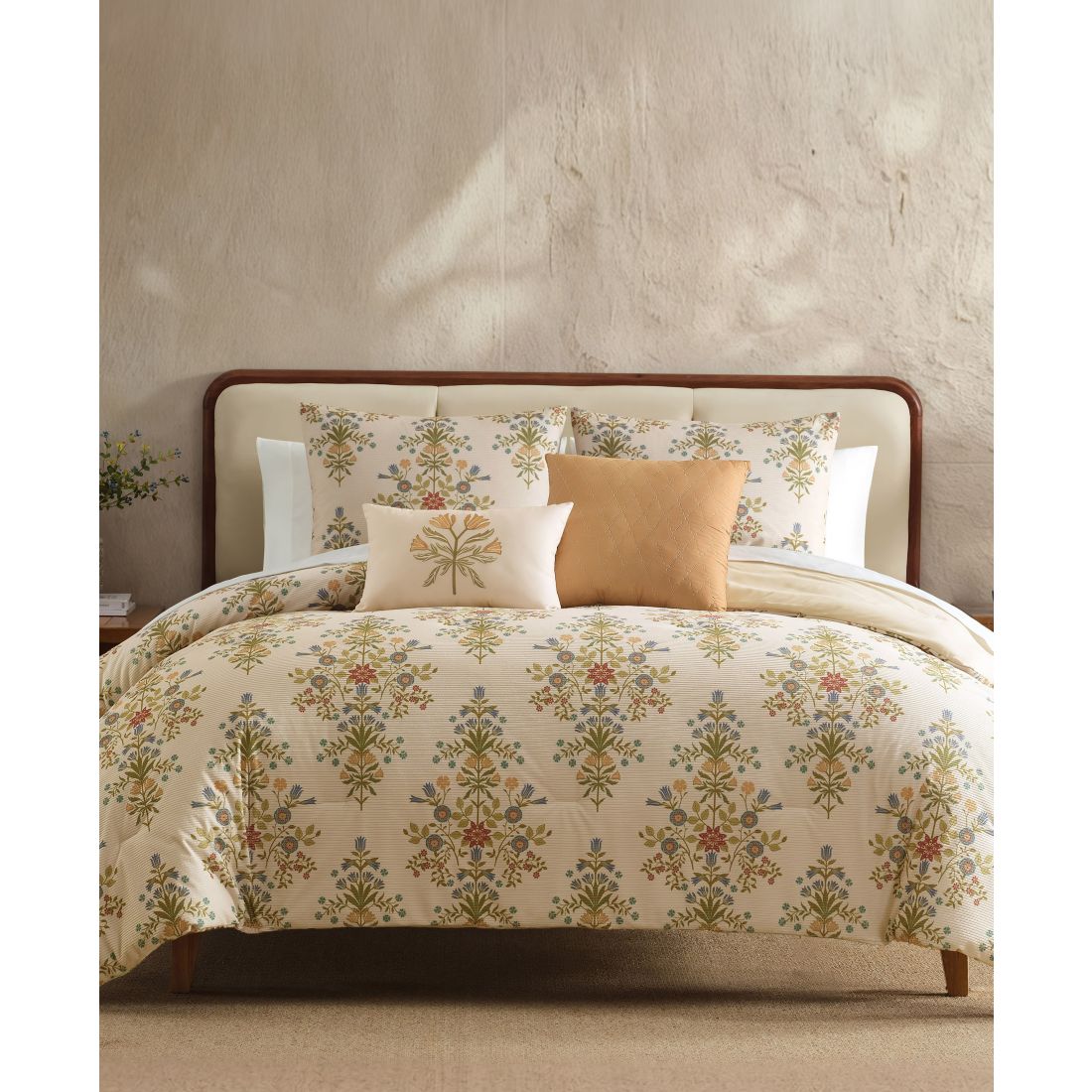 Macy's Elin Damask 9-Piece Comforter Set, King