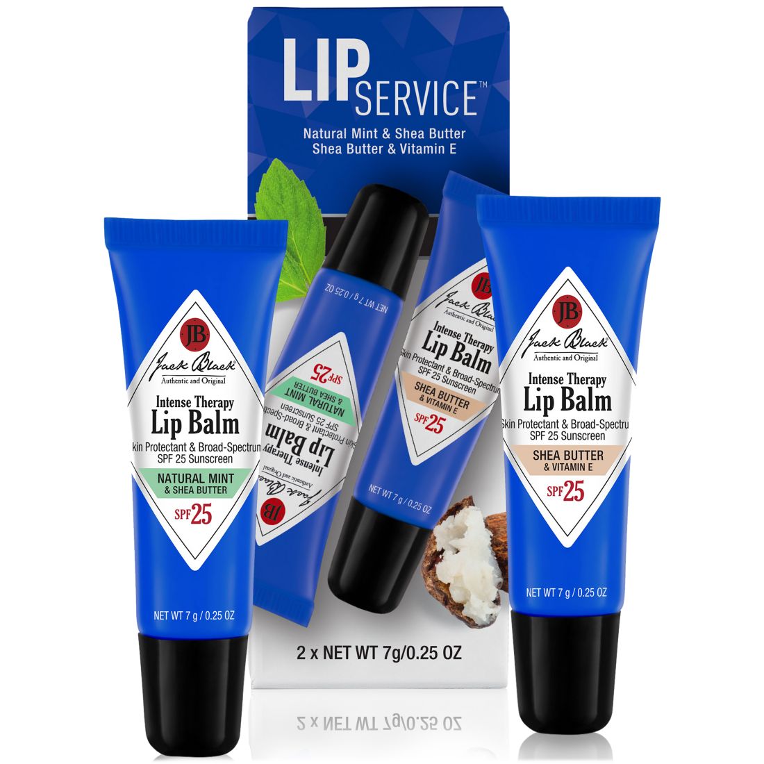 Jack Black 2-Pc. Lip Service Lip Balm Set