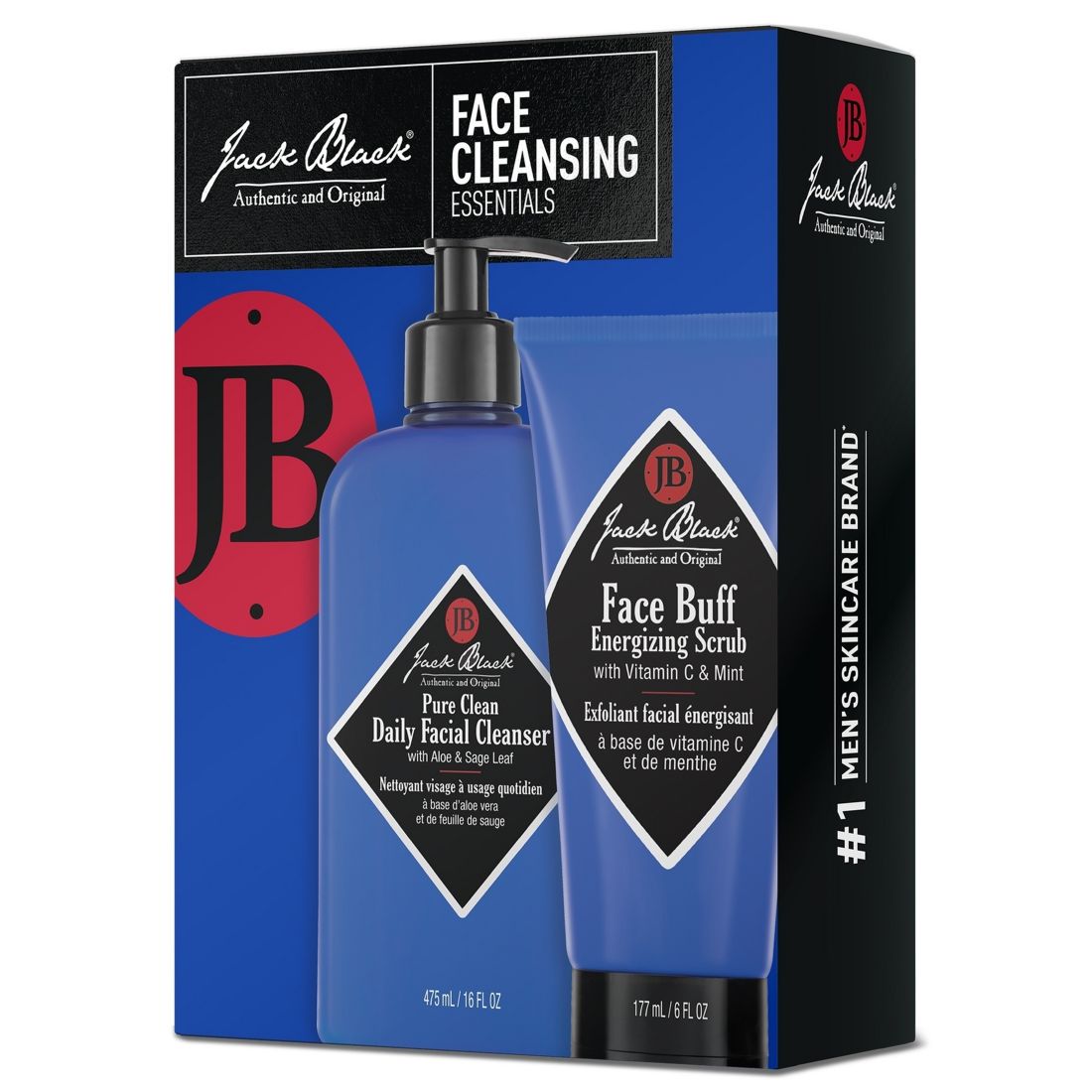 Jack Black 2-Pc. Men's Face Cleansing Essentials Set