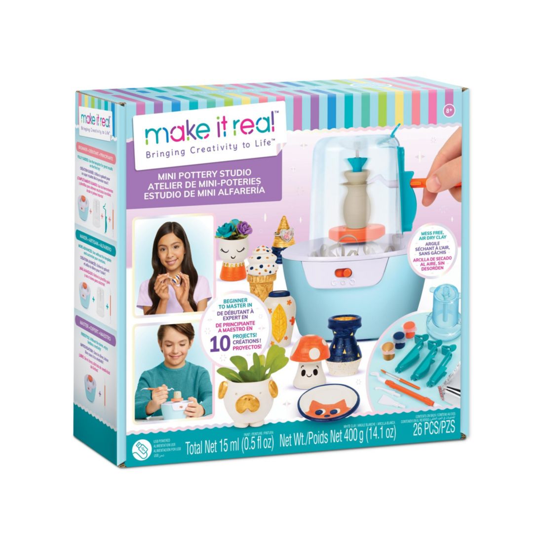 Make It Real Mini Pottery Studio