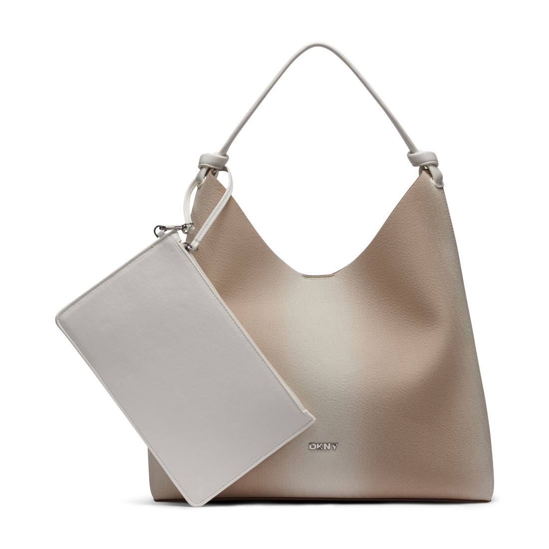 Dkny Paula Polyurethane Large Hobo Handbag