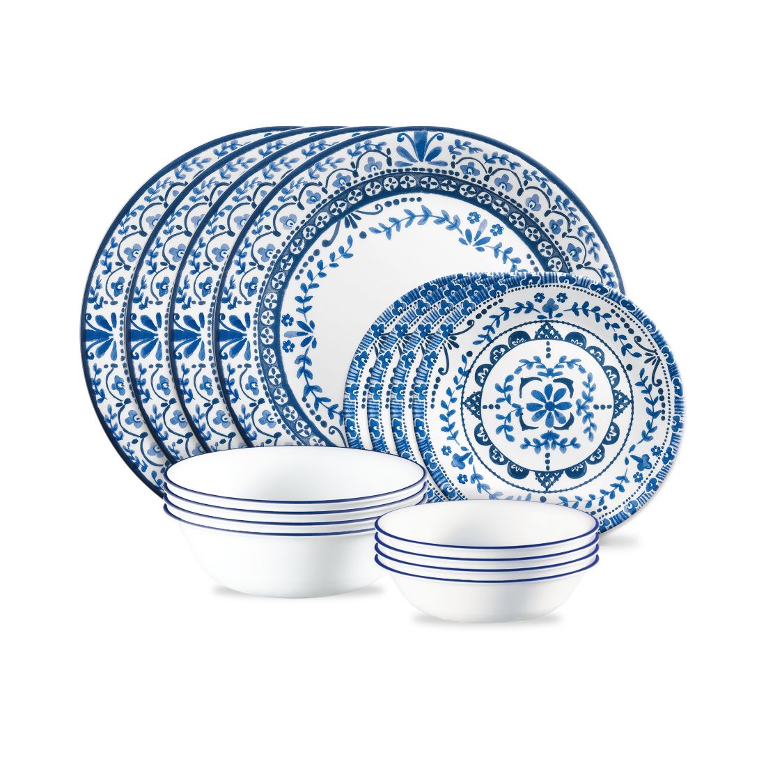 Corelle Portofino 16 Pc. Dinnerware Set, Service for 4