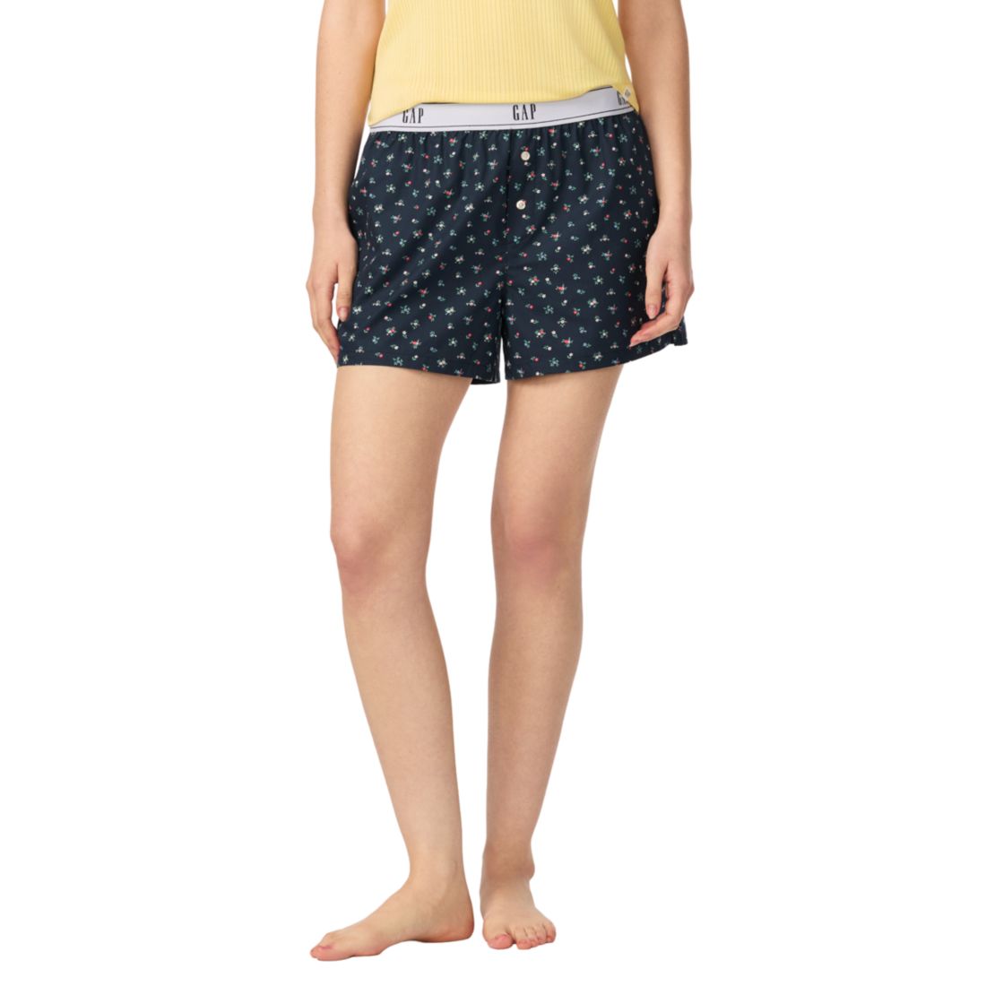 Gap Women's Poplin Pull-On Boxer Shorts