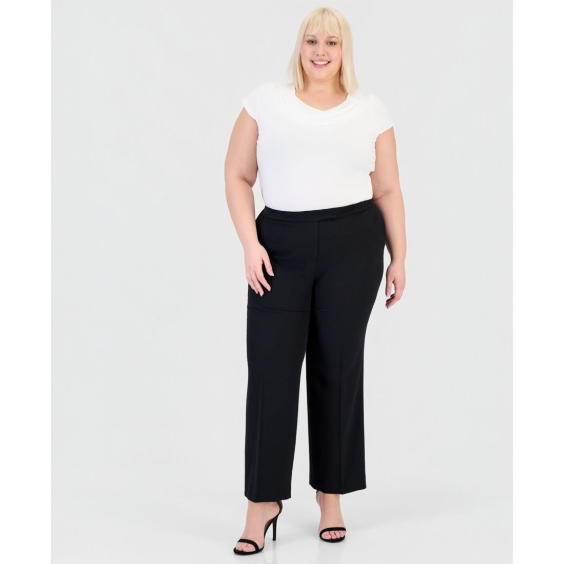 Kasper Plus Size Modern Dress Pants