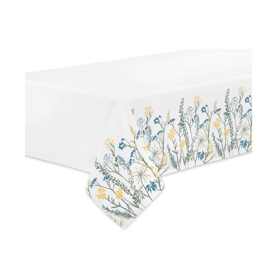 Lenox Wildflower Border Rectangular Tablecloth, 60" x 84"