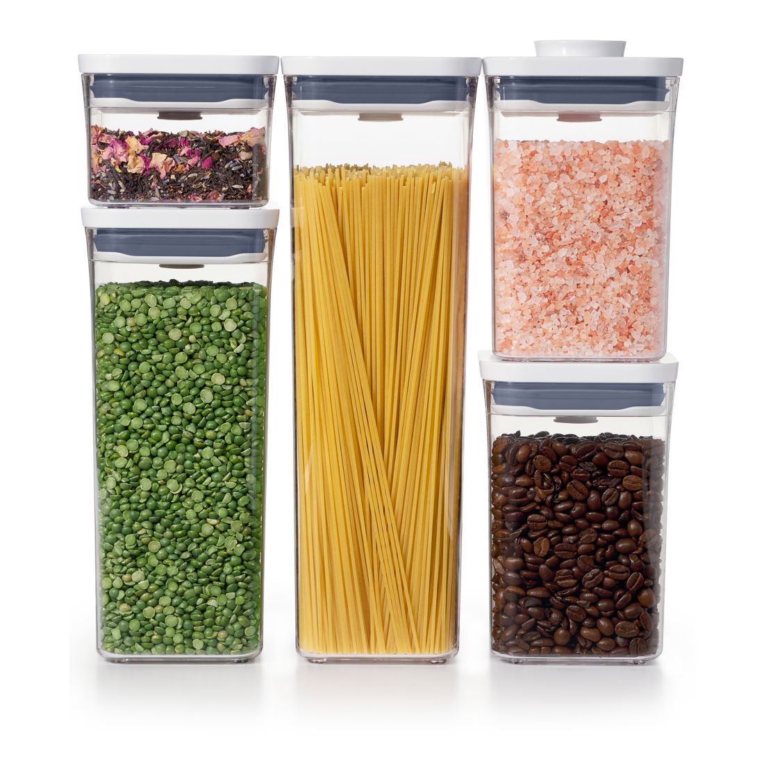 Oxo Pop 5-Pack Food Storage Container Set