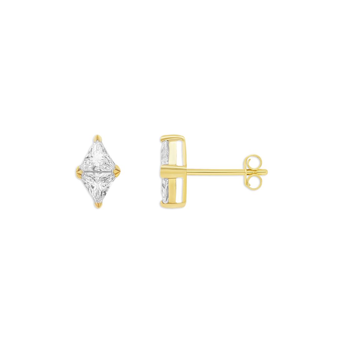 Giani Bernini Duo Triangle Cz Studs