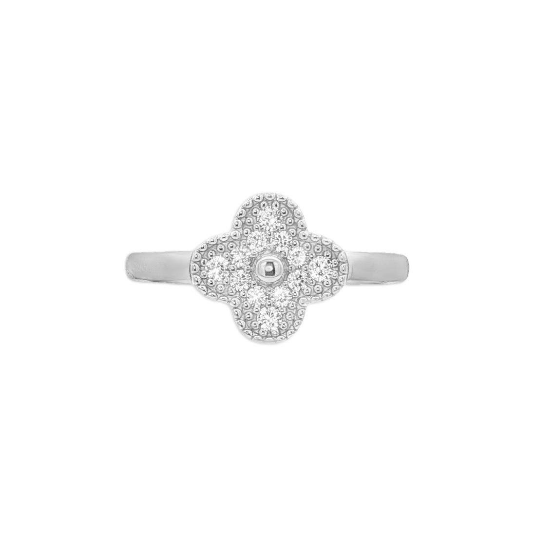 Giani Bernini Gold Plated Clover Ring
