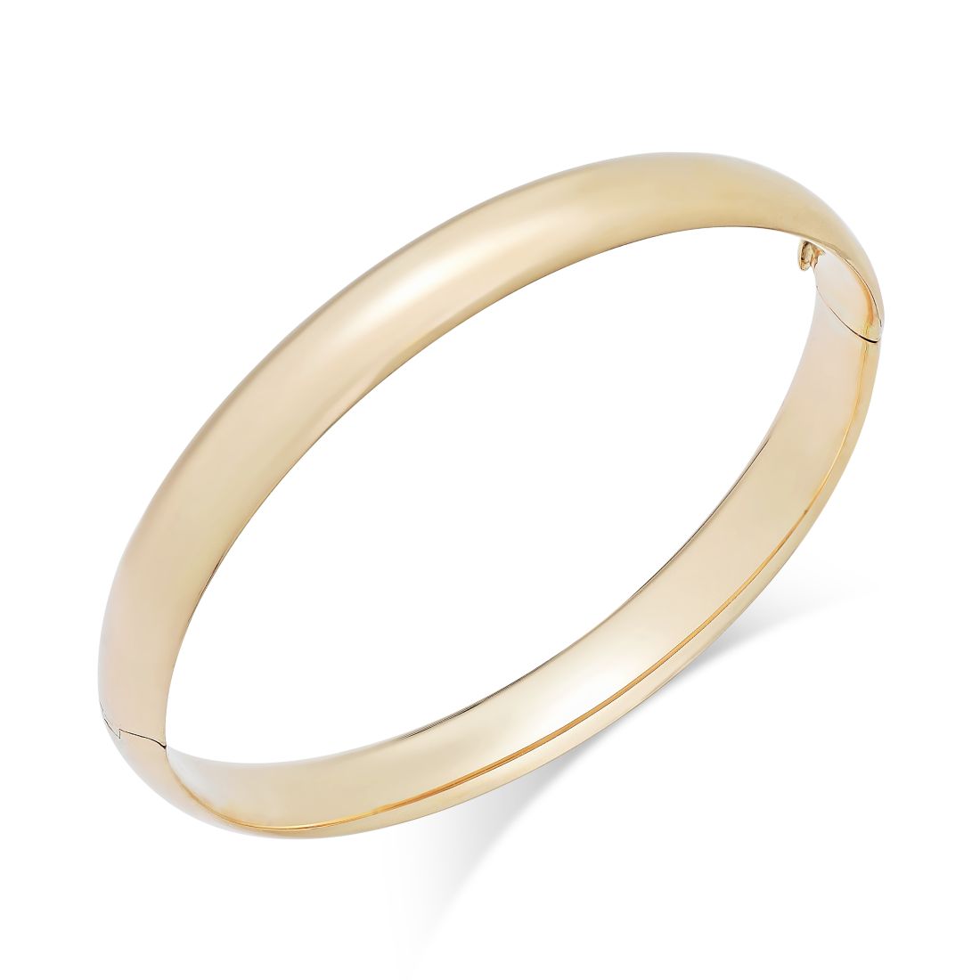 Macy's High Polish Bangle Bracelet in 14k Gold