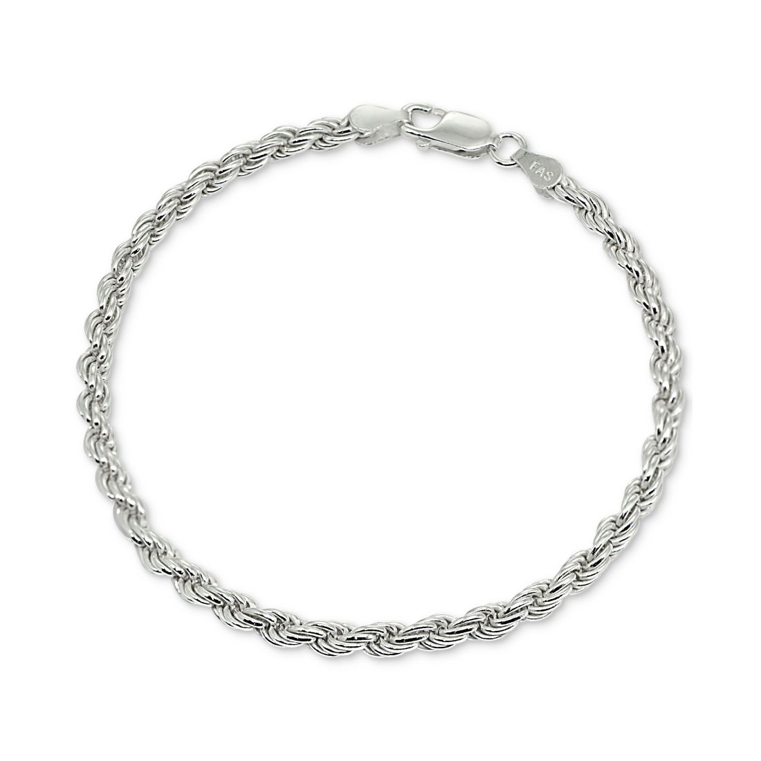 Giani Bernini Rope Bracelet in Sterling Silver, Created for Macy's