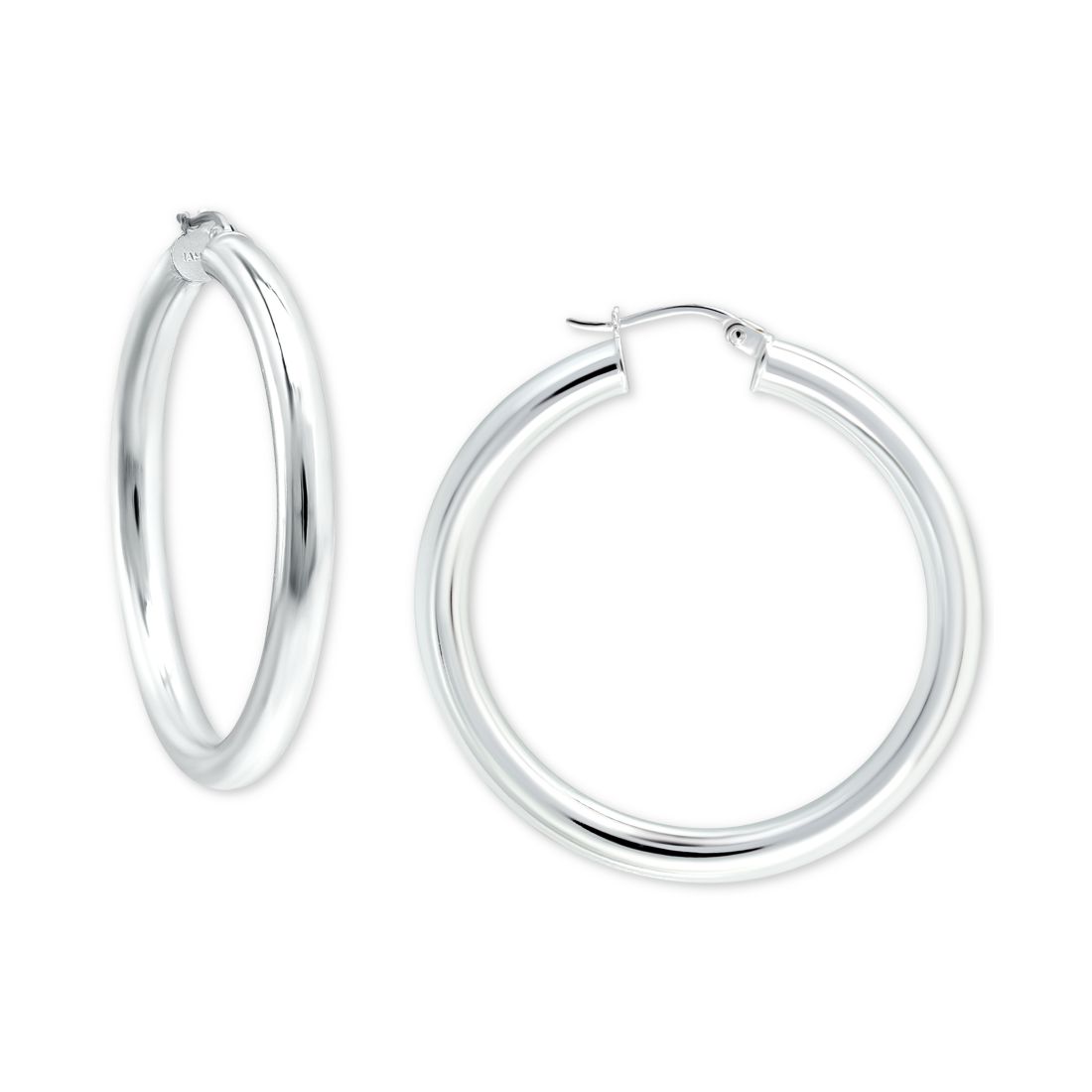 Giani Bernini Polished Hoop Earrings, Created for Macy's