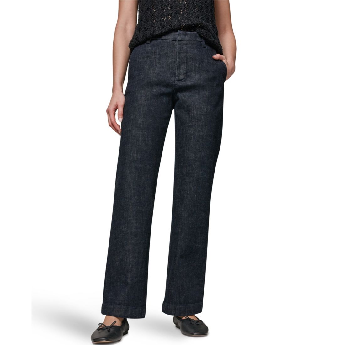 Donna Karan Weekend Women's Mid Rise Modern Trousers