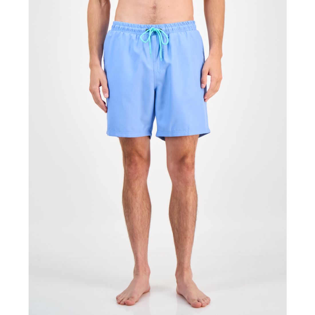 Club Room Men's Quick-Dry Performance Solid 7" Swim Trunks, Created for Macy's