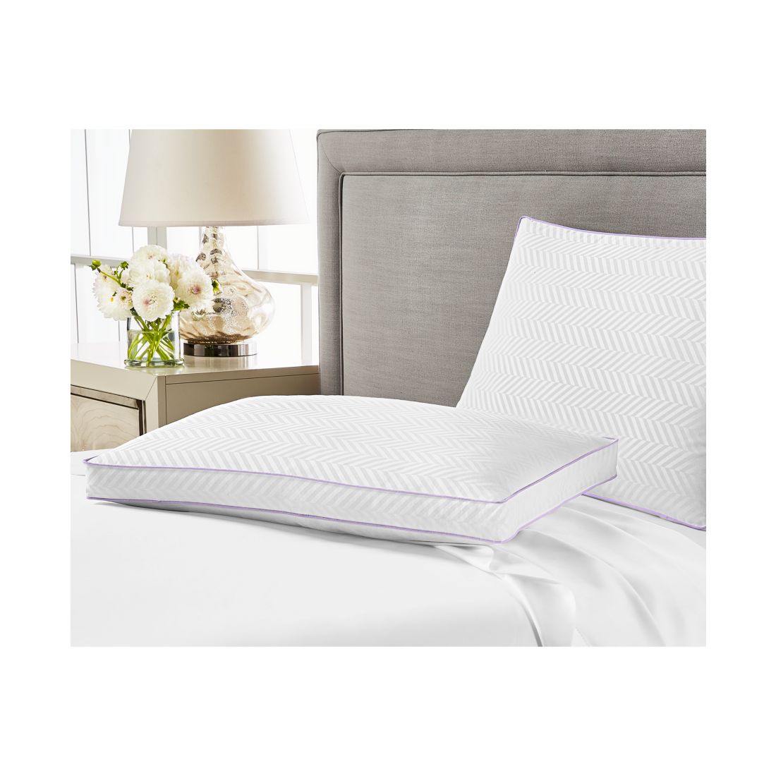 Charter Club Continuous Support Extra Firm Density Pillow, King, Exclusively at Macy's
