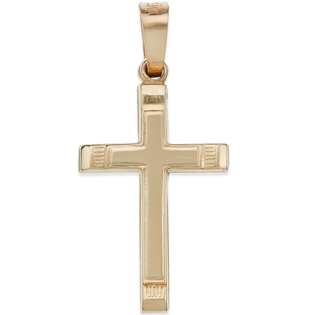 Macy's Small Cross Pendant in 14k Gold