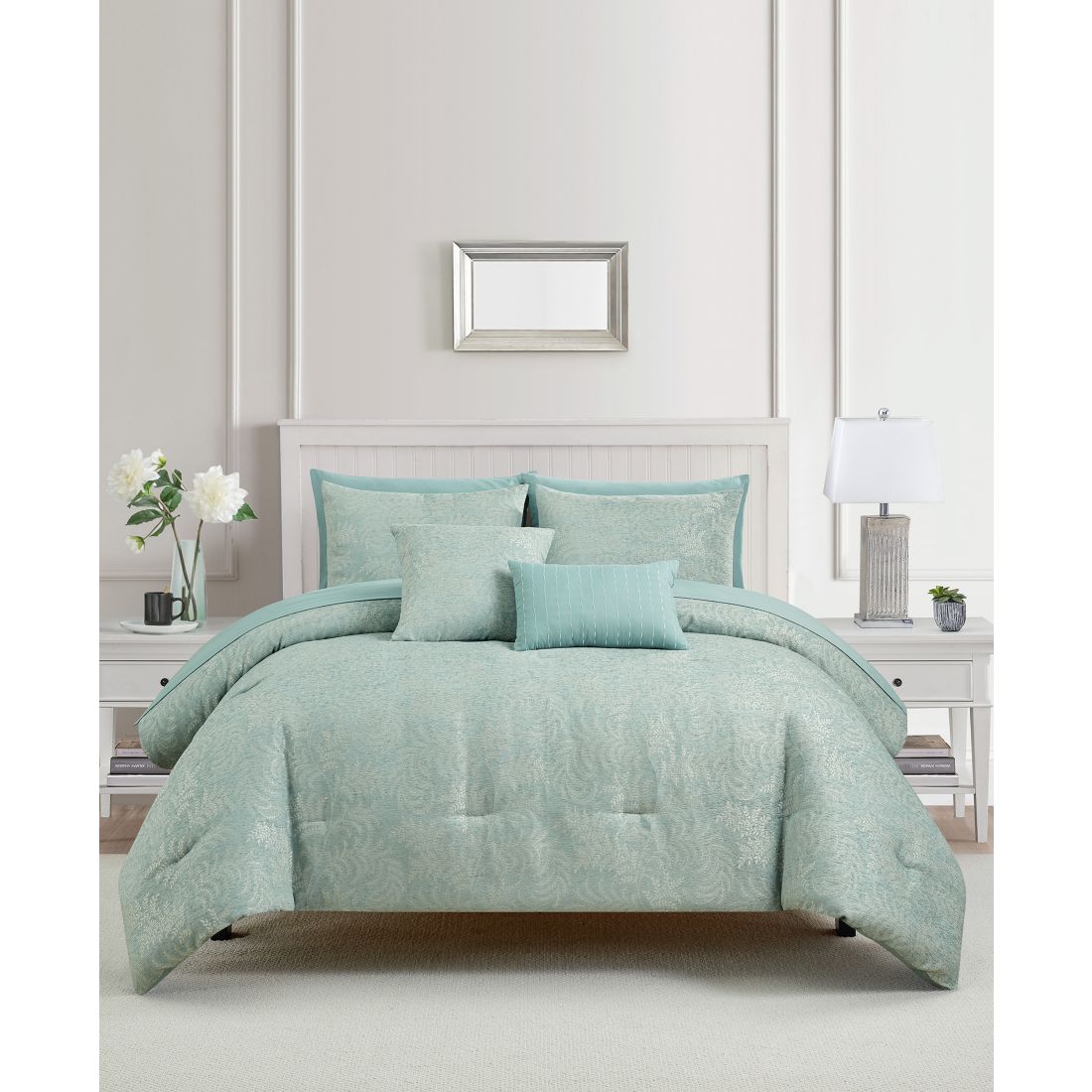 Macy's Sunham Kayla 9-Pc. Comforter Set, Queen, Exclusively at Macy's