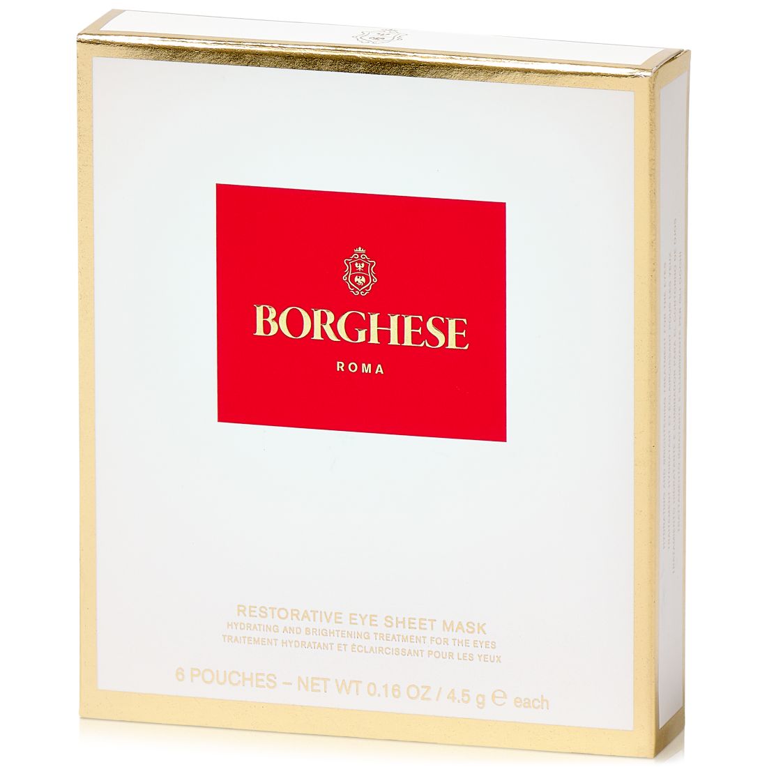 Borghese Restorative Eye Sheet Mask, 6-Pk.