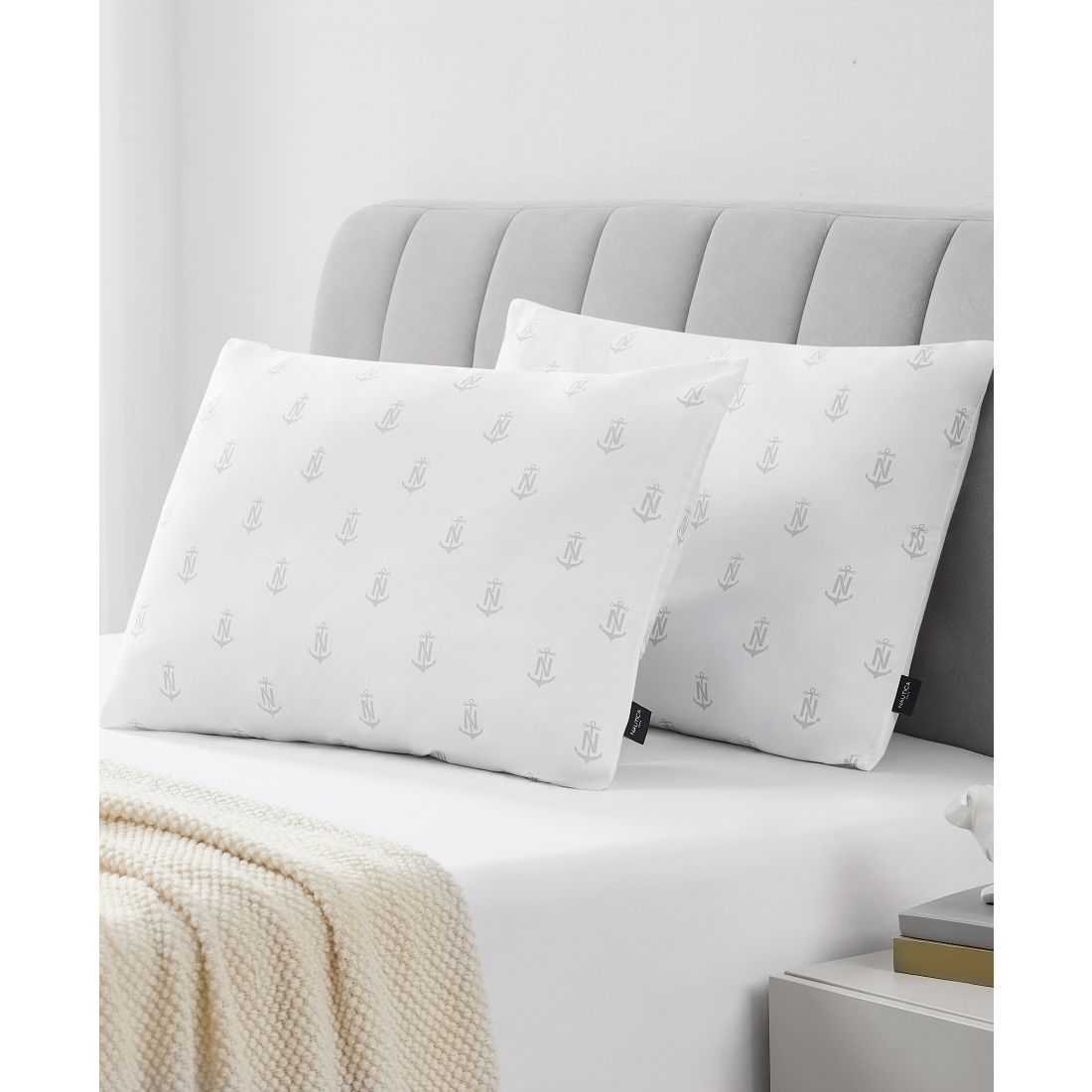 Nautica True Comfort Pillow 2-Pack, Standard/Queen
