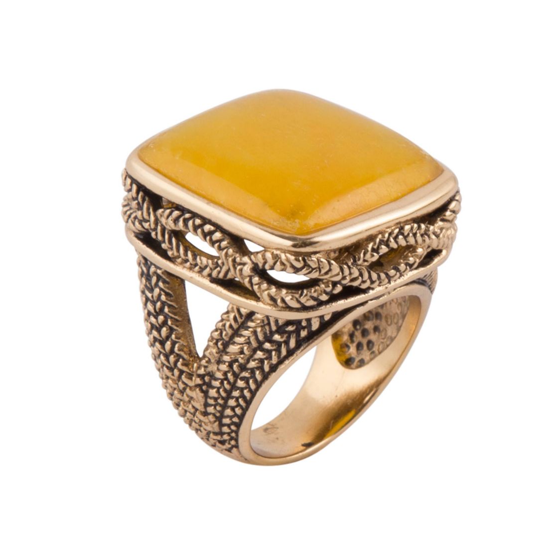 Barse Sunny Statement Ring