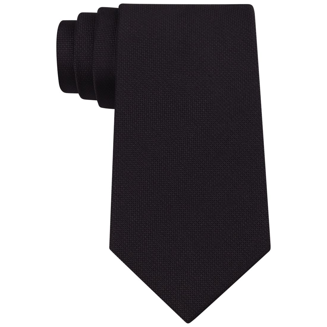 Calvin Klein Men's Calvin Klein Silver Spun Solid Slim Tie