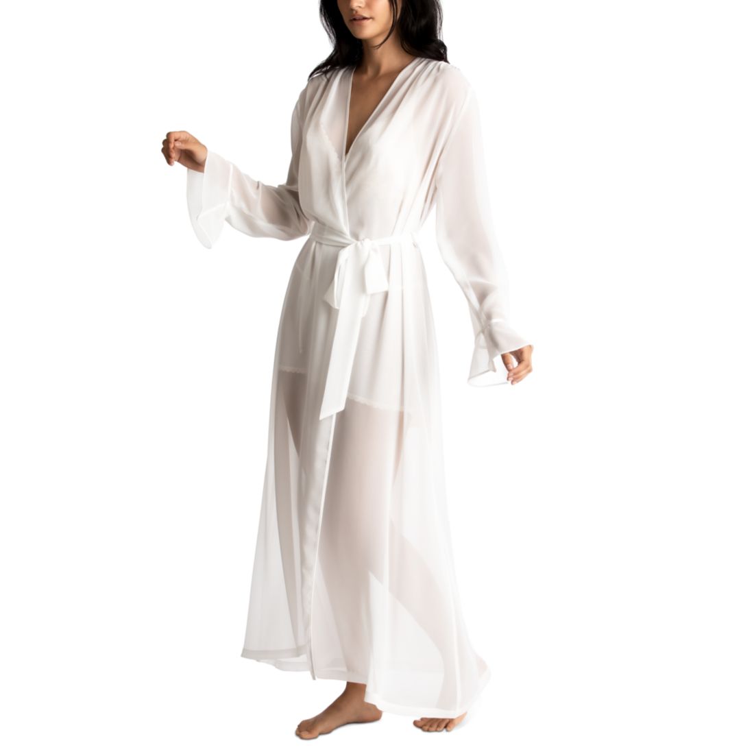 Linea Donatella Chiffon Keepsake Wrap Robe