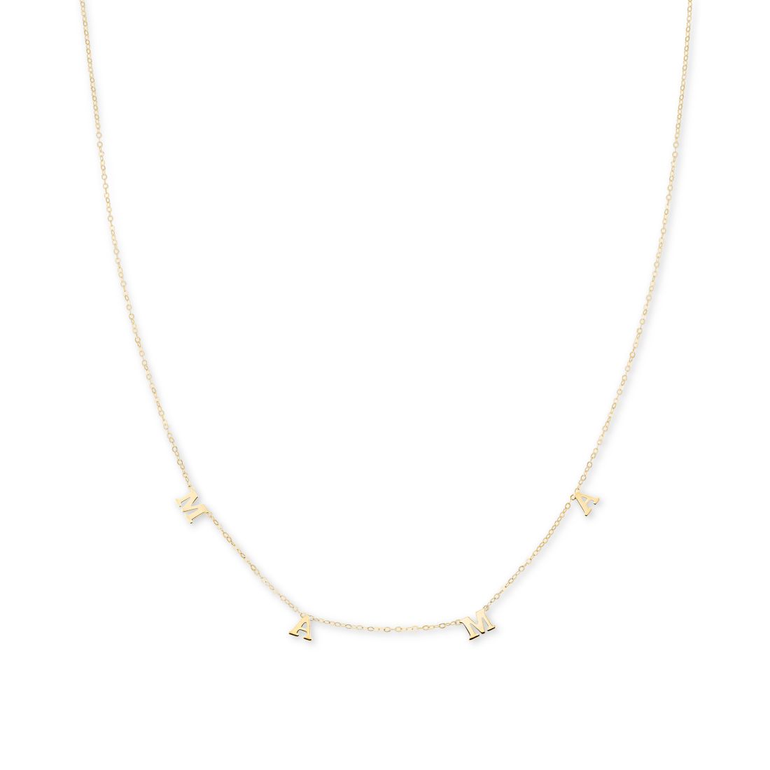 Macy's Polished Mama 18" Statement Necklace in 10k Gold
