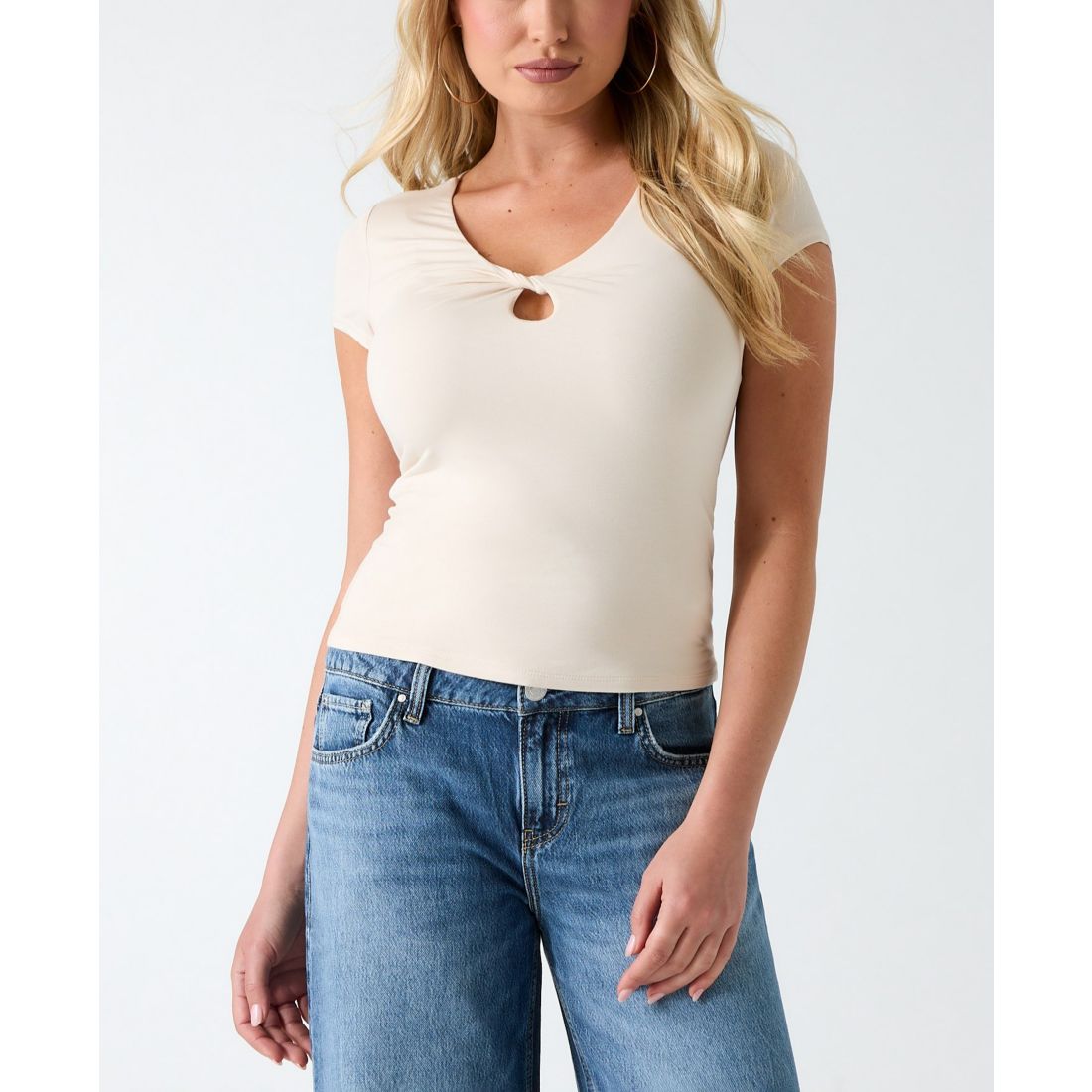 Guess Women's Emmie Short-Sleeve Top