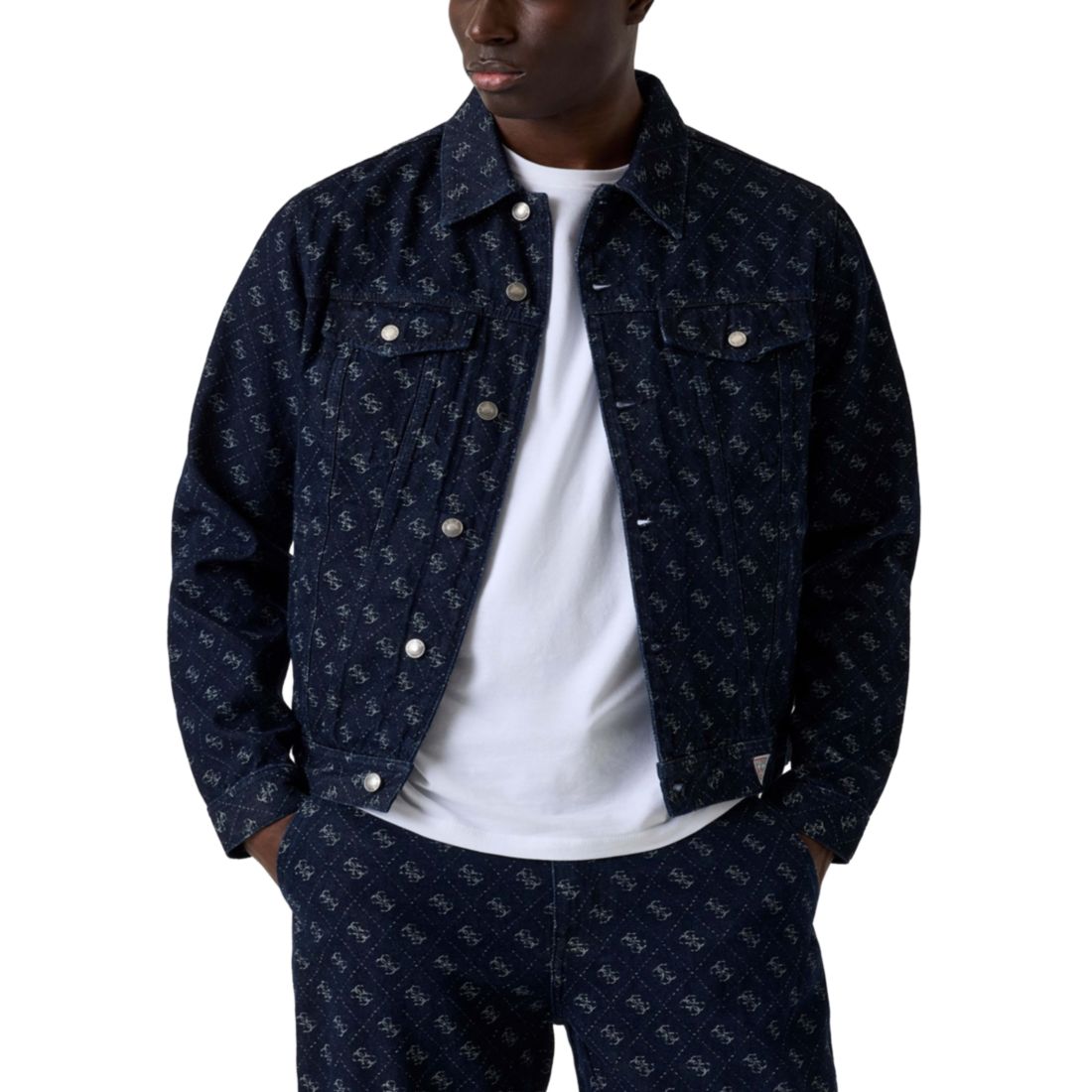 Guess Men's Dillon Long-Sleeve Jacket