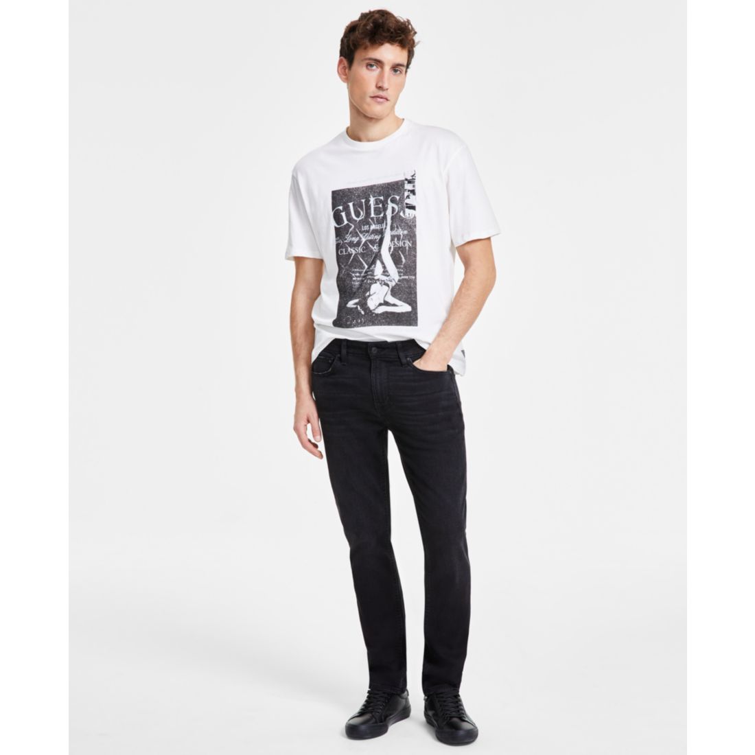 Guess Men's Davis Straight-Fit Jeans
