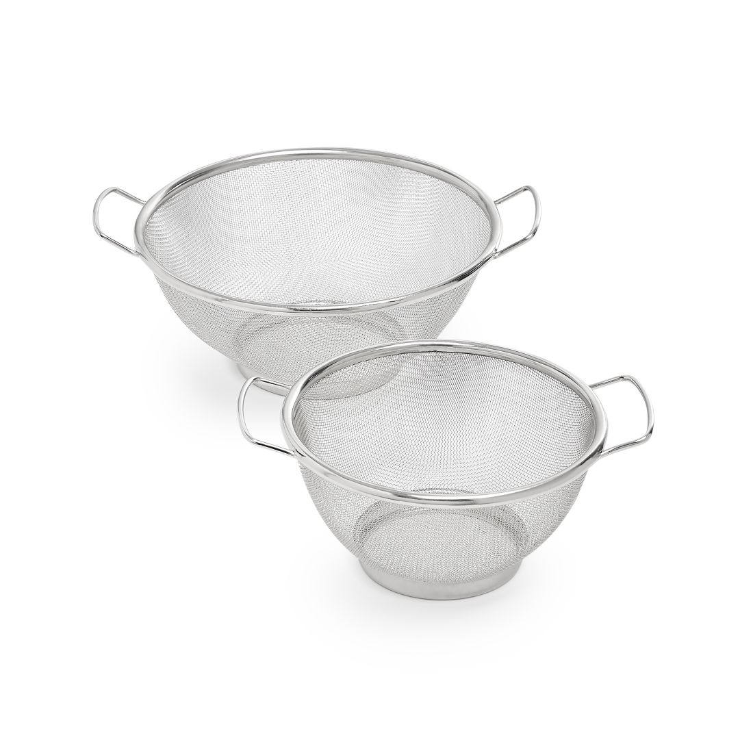 The Cellar 2-Pc. Stainless Steel Mesh Colander Set