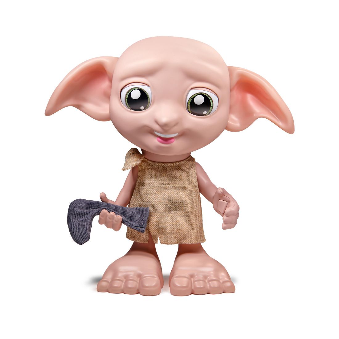 Wizarding World Harry Potter, Interactive Magical Dobby Elf Doll with Sock