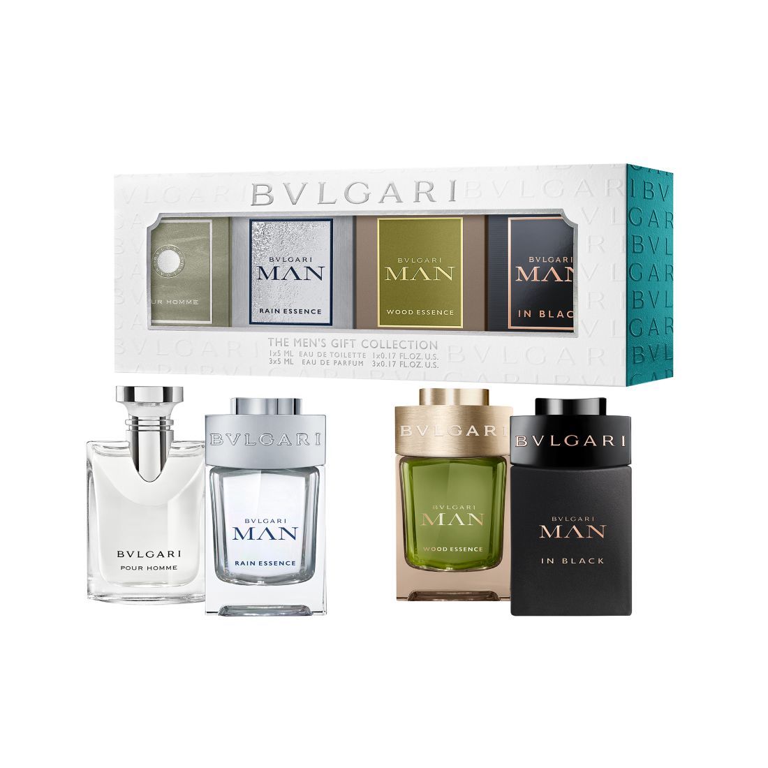 Bvlgari 4-Pc. Men's Mini Gift Set