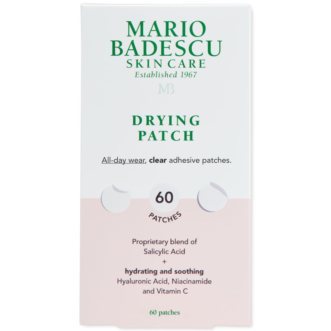 Mario Badescu Drying Patch, 60 patches