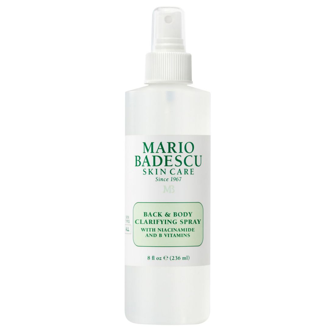 Mario Badescu Back & Body Clarifying Spray, 8 oz.