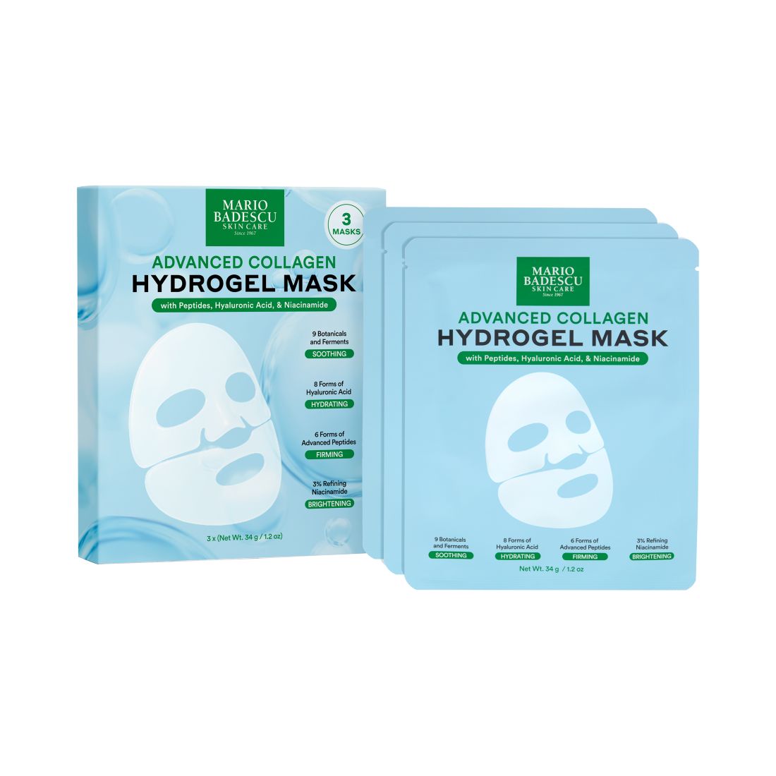 Mario Badescu 3-Pack Advanced Collagen Face Mask