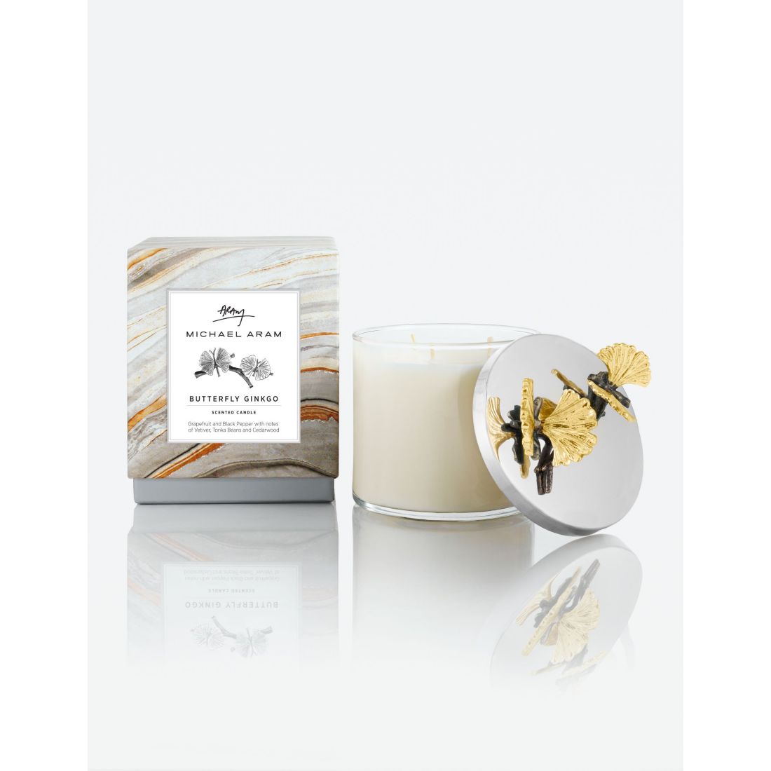 Michael Aram Butterfly Ginkgo Candle