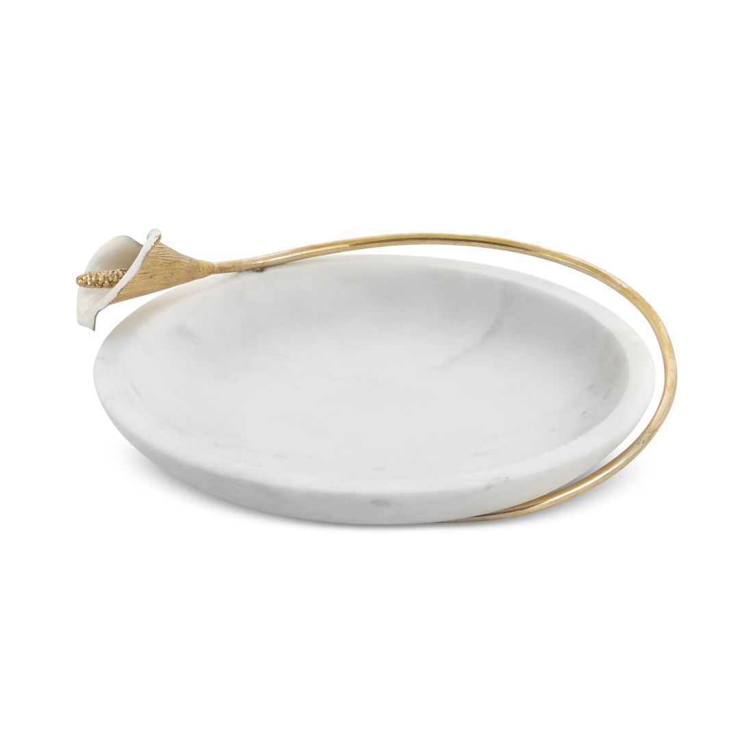 Michael Aram Calla Lily Marble Dish