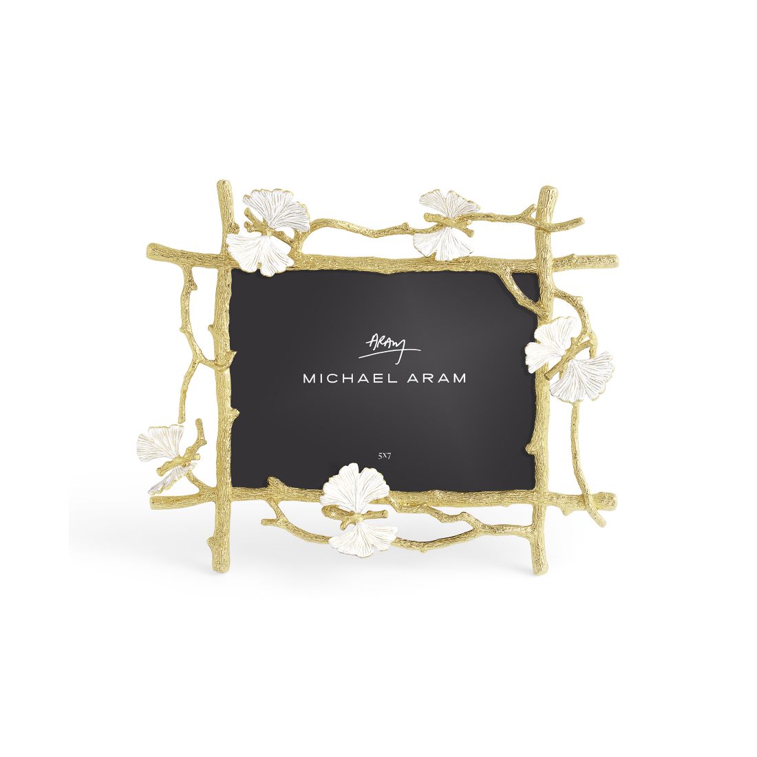 Michael Aram Butterfly Ginkgo Gold Frame, 5" x 7"