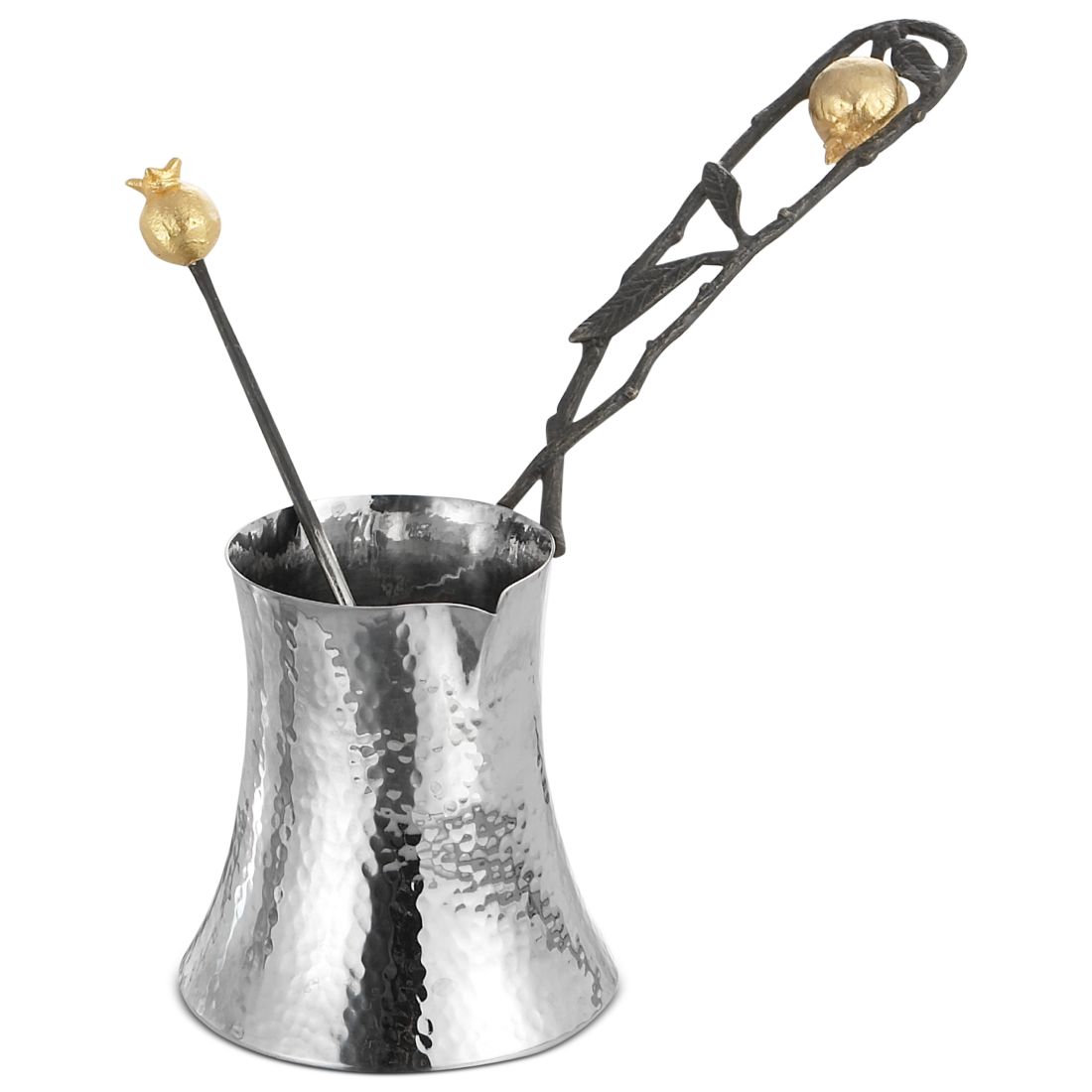 Michael Aram Pomegranate Coffee Pot with Spoon