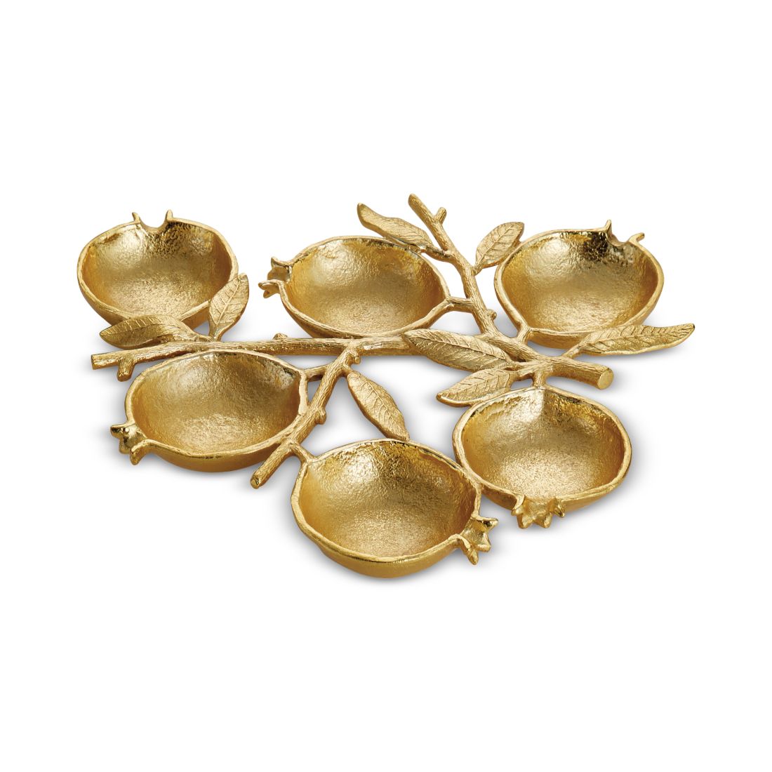 Michael Aram Pomegranate 6-Compartment Seder Plate