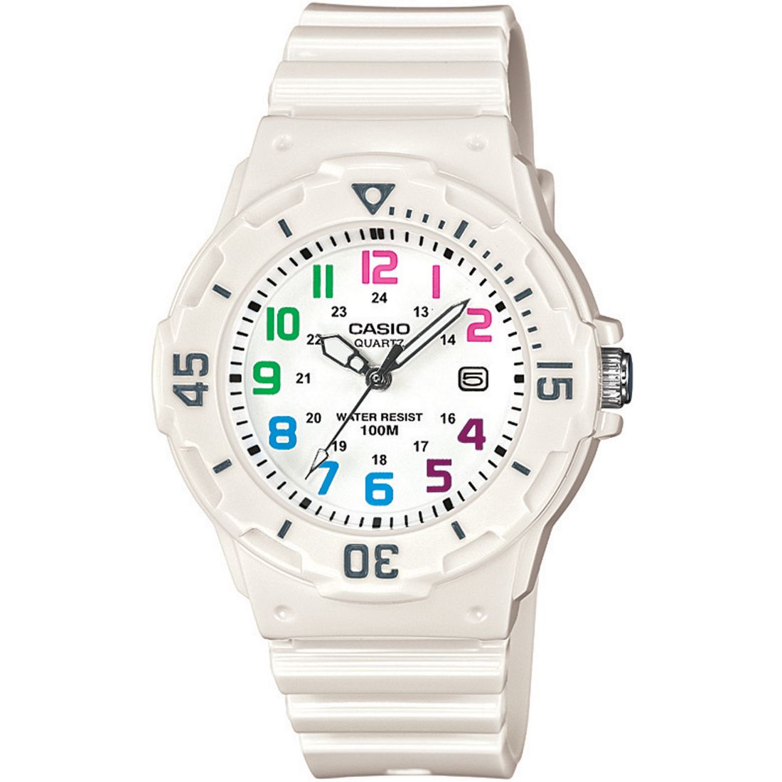 Casio Women's White Resin Strap Watch 34mm