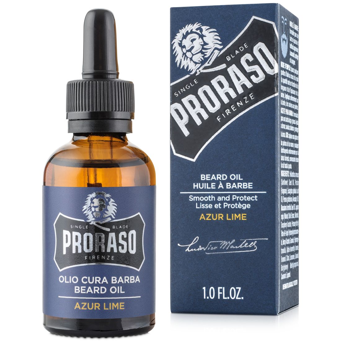 Proraso Beard Oil - Azur Lime Scent